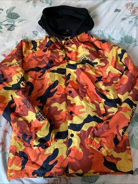 Young & Reckless Camouflage Hooded Jacket